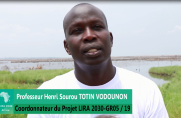 Le coordonnateur du projet LIRA, le Professeur Henri Sourou Totin Vodounon